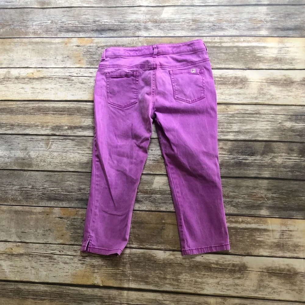 Gymboree purple capris jeans! Size 12